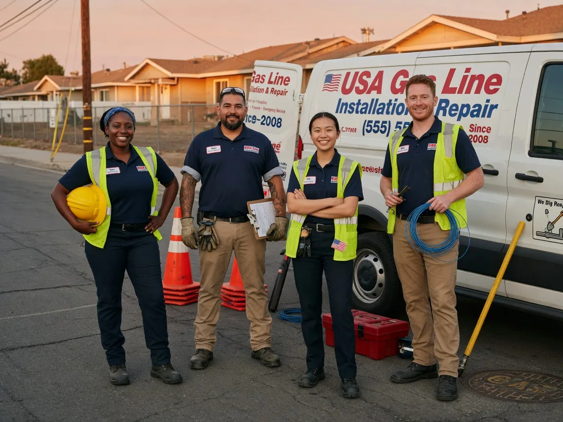 Gas Line Installation company in Sherman, IL